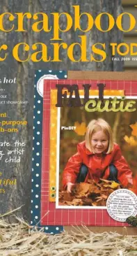 Scrapbook and Cards Today Issue 15 Fall 2009