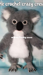 The Crochet Crazy Crew - Tracey Denise - Kiki the Koala