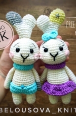 Crochet by Belousova - Happy Loops - Irina Belousova - Spring Bunnies - Free