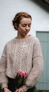 Favo Sweater by Fiber Tales