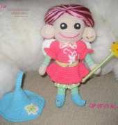 My first crochet toy - doll
