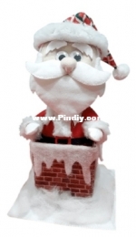 Santa Fé - Lae Rodrigues - Papai Noel na Chaminé - Felt - Portuguese- Free