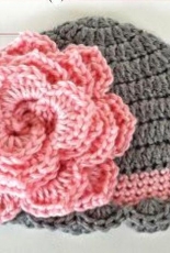 Crochet Rochele Tia Davis - Pretty Baby Beanie - FREE