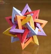 5 intersective tetrahedra