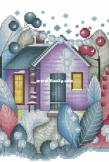 Winter Magic House by Alexandra Zamorina /Александра Заморина