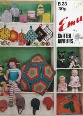 Emu Knitted Novelties-N°B23-Knitting and Crochet Pattern