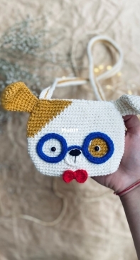 Crochet by Belousova - Happy Loops - Irina Belousova - Handbag Puppy - Russian