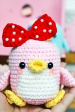 pink penguin