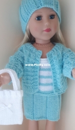 Sherbet Outfit for for 18-inch (45 cm) Doll by Esther Kate-Free