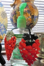 Crochet lace carrots