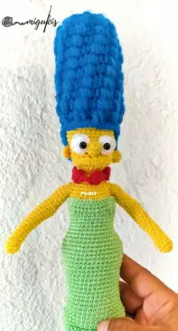Amigukis - Ricardo Zavaleta - The Simpsons Marge - Spanish