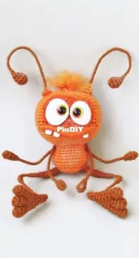 Crochet fantasy - Galina Pisarenko - Funny Cockroach - English, German and Dutch - Free