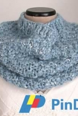 Winter Sky Cowl by Alexis Adrienne - cold comfort knits - Free