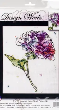Design Works 2972 - Lilac Floral