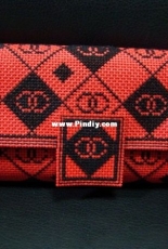 Create cross stitch wallet