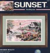 Sunset Needlepoint 12147 Seaside Beauty