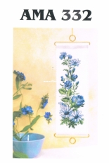 Svarta Fåret AMA 332 - Blue flowers