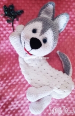 Samato Igrushki - Tatiana/Tatyana Samarina - Husky pajama holder - Russian - Free