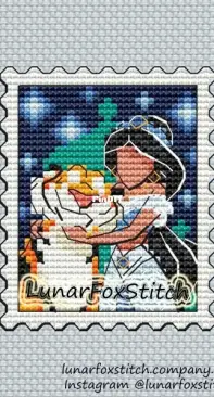 Lunar Fox Stitch - Jasmine and Rajah