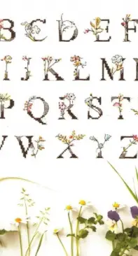 Helene le Berre - Le Langage des fleurs - alphabet (xsd)