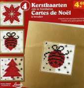 Lanarte 90162 Christmas Cards Red