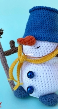 Tiknik Crochet Toys - Lilit Nikoyan - Snowman Gnome