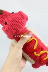 Stringy Ding Ding - Hot Dog Amigurumi - Free