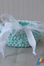 Crocheted basket