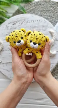 Fairy Toys by Inna Chi - Inna Chi Hm - Inna Chibinova / Chybinova - Leopard Rattle