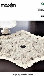 Mary Maxim - Marsha Seiber - 98989 - Star Doily