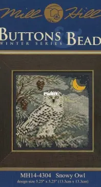 Mill Hill, Beaded Cross Stitch Kit, Cat in The Box, MH184302