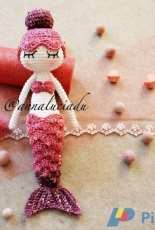 Emma Du - Anna Luciadu -  Crochet Mermaid Doll