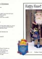 Happy Heart Patterns-HHF 171-Father Christmas