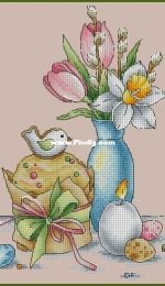 Easter still Life by Svetlana Sichkar XSD