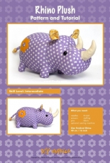DIY Fluffies - Rhino Plush by Mariska Vos-Bolman