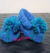 crochet little shoes