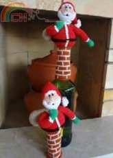 Eglenceli Yumak - Ofiliz - Santa Claus on Chimney