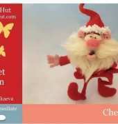 Little Owls Hut- Svetlana Bakaeva- Cheerful Santa