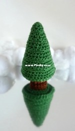 Harukishi Crochet - Advent Calendar - Christmas Tree - Sapin - English and French - Free