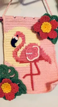 Flamingo Wall Hanging
