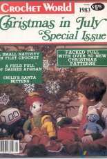 The House of White Birches - K47854 Crochet World Christmas in July Special Issue - 1983