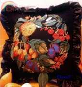 Floral Pillow from Labores de Ana