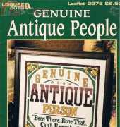 Leisure Arts 2976 Genuine Antique People