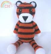 CrochetNPlayDesigns - CraftyAnna - Tiger