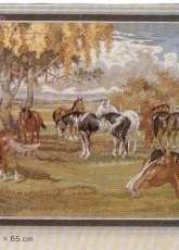 Eva Rosenstand 12-532 - Horses in the Meadow