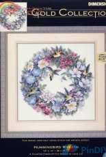 Dimensions - The Gold Collection 35132 Hummingbird Wreath