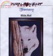 Purple Heart Designs - White Wolf