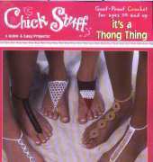 Jeanette Crews Designs 16101 Chick Stuff Its a Thong Thing Barefoot Sandals by Deborah Wood