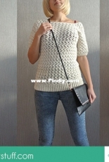 Beautiful Crochet Stuff - Jane Green - Short Sleeved Sweater - Free
