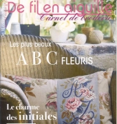 De Fil en Aiguille-DFEA- Carnet de Broderie No.4